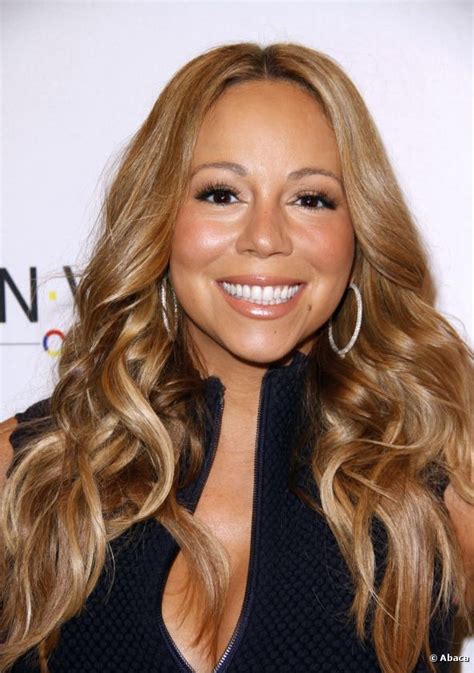 mariah carey blonde hair